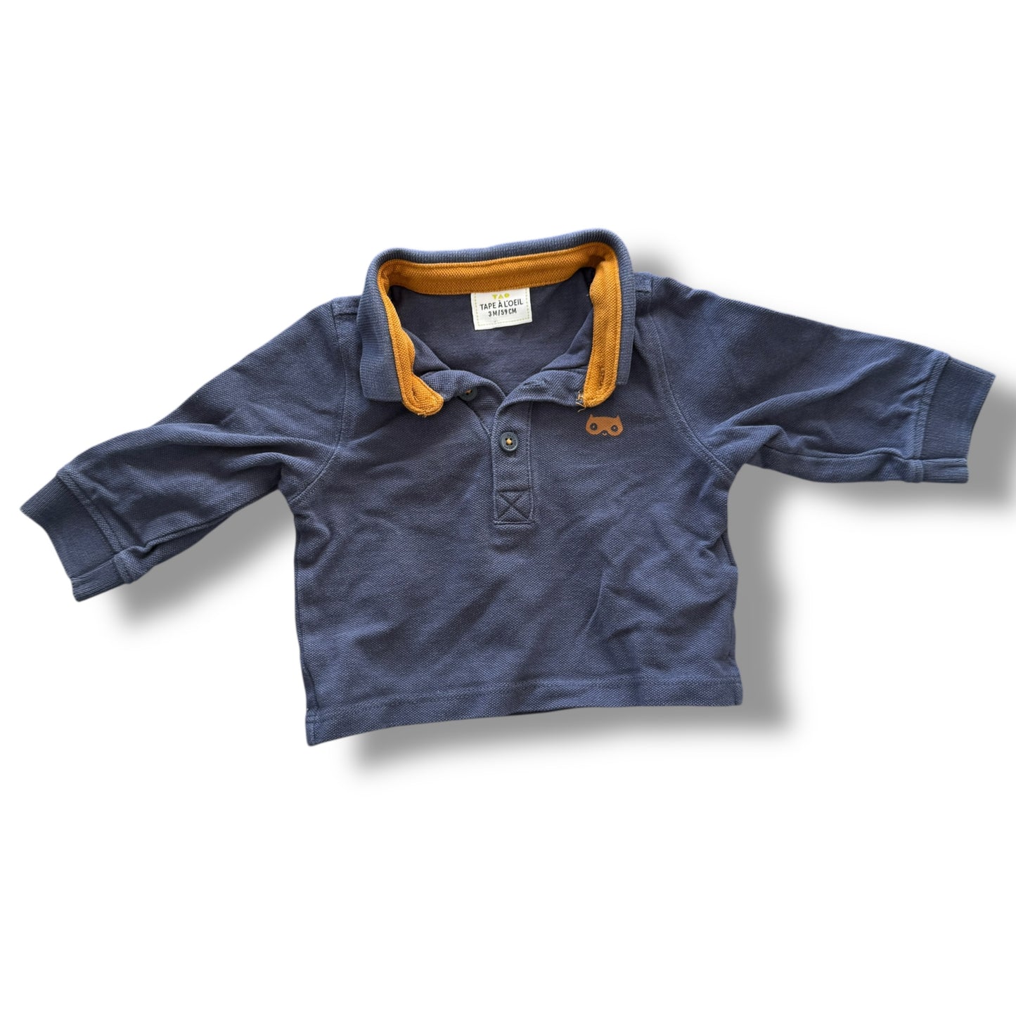 T-shirt polo - Tape à l'oeil - Garçon - 3 mois (60cm)