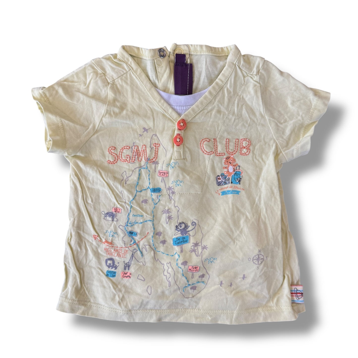 T-shirt - Sergent Major - Garçon - 9 mois (71cm)