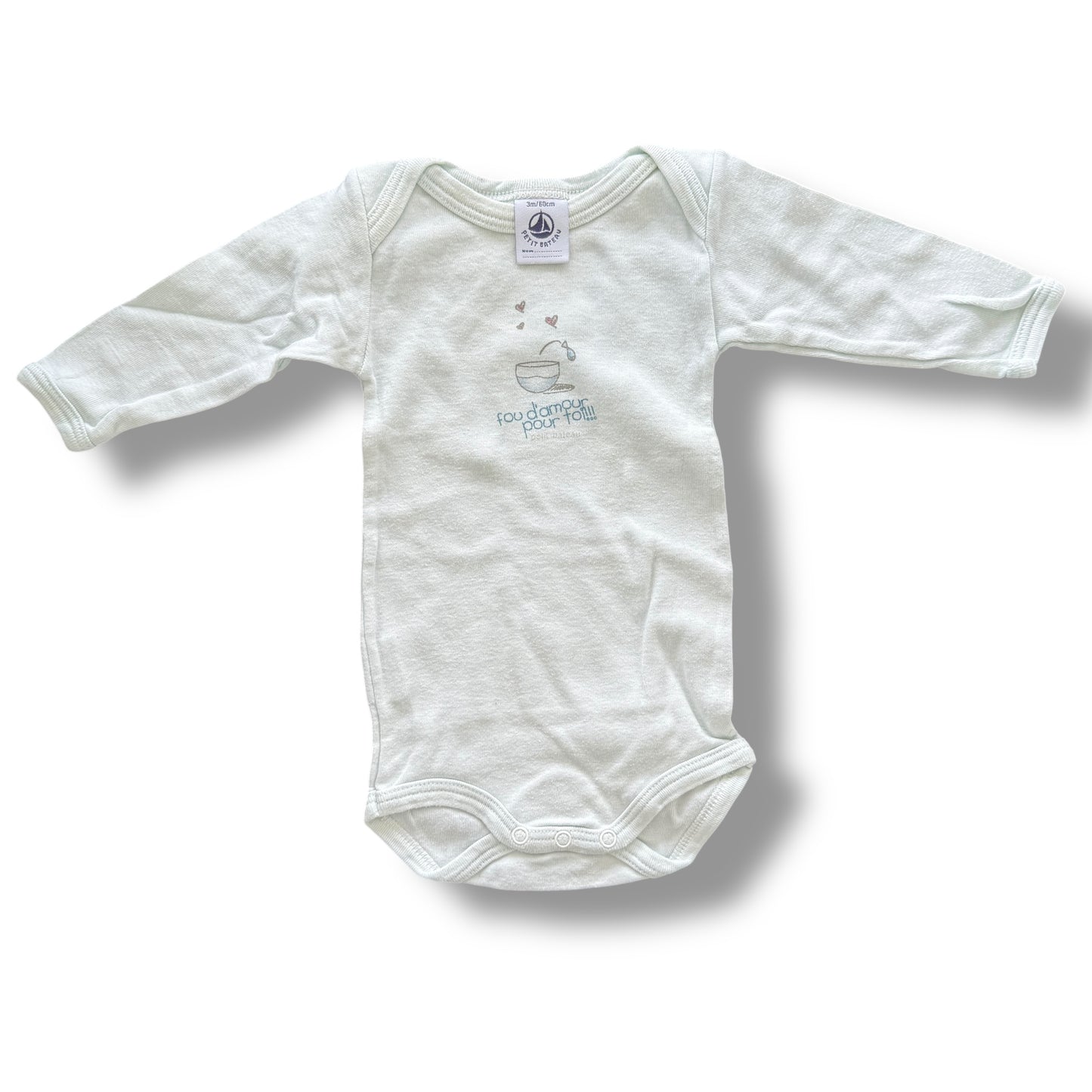 Body - Petit Bateau - Garçon - 3 mois (60cm)