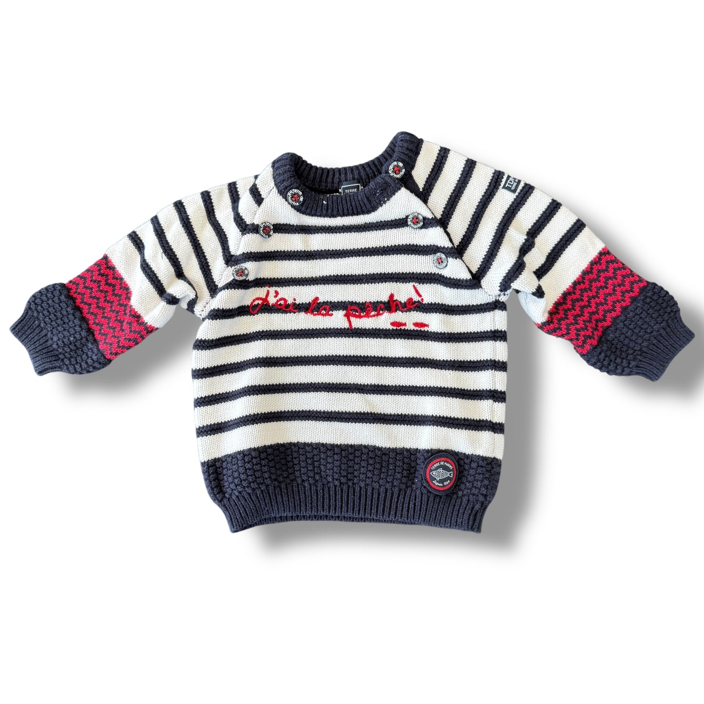 Pull - Terre de marins  - Garçon - 9 mois (71cm)