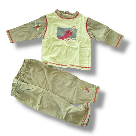 T-shirt pantalon - Vertbaudet - Garçon - 2 ans (86cm)