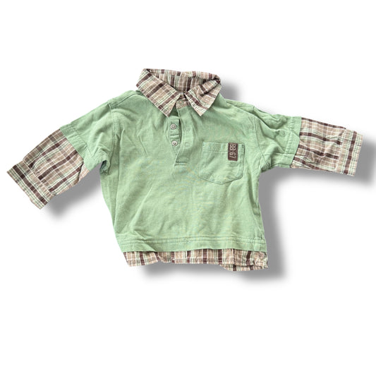 T-shirt Polo - Zeeman - Garçon - 6 mois (67cm)
