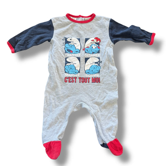 Pyjama - Les Schtroumps - Garçon - 6 mois (67cm)