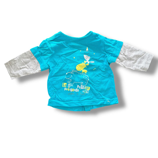 T-shirt - Vertbaudet - Garçon - 3 mois (60cm)